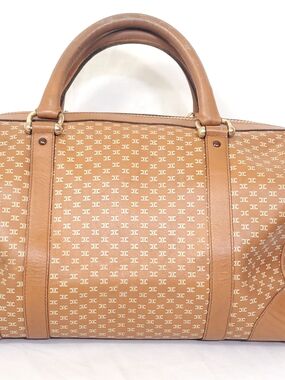 Celine Tan Monogram Macadam Bag